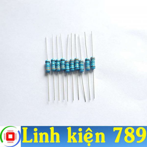  Điện trở 68Ω -  1W màng kim loại sai số 1% ( túi 10 con) 